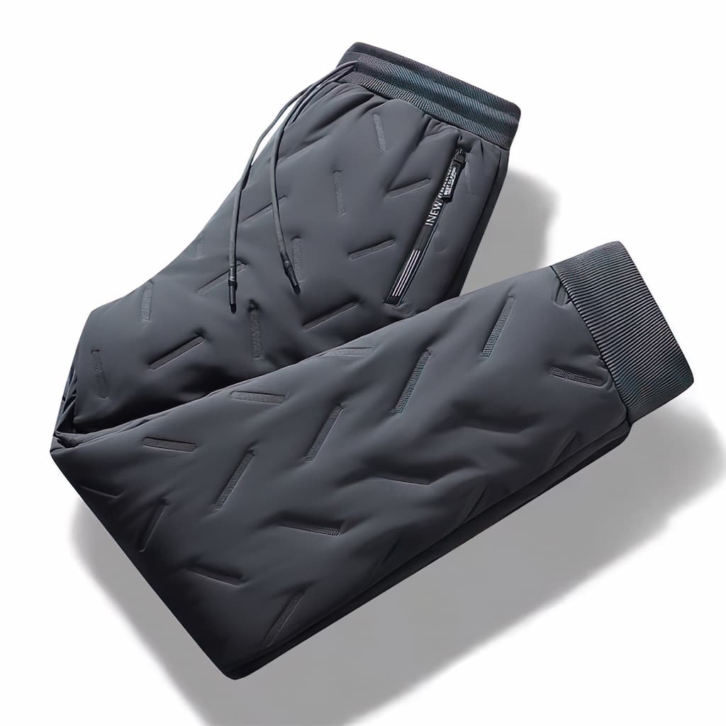 Men’s Thermal Drawstring Tapered Pants