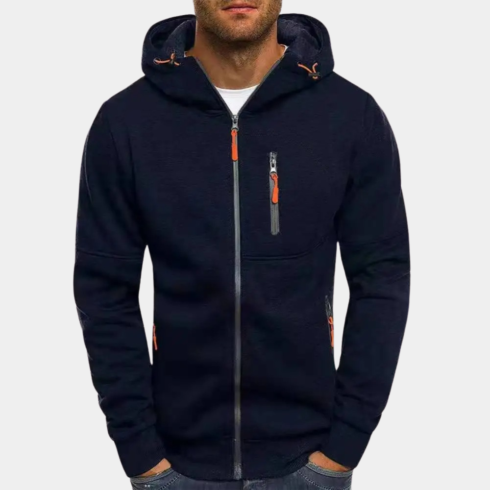 Men's Full-Zip Hooded Sweatshirt