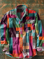 Men's Patchwork Casual Shirt
