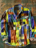 Men's Patchwork Casual Shirt