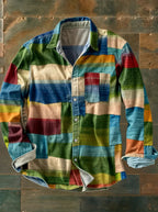 Men's Patchwork Casual Shirt
