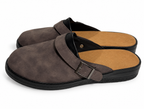 Men's Closed Toe Slip-On Sandals with Buckle