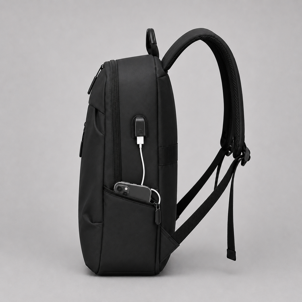 Men's Multi-Zip Travel Backpack