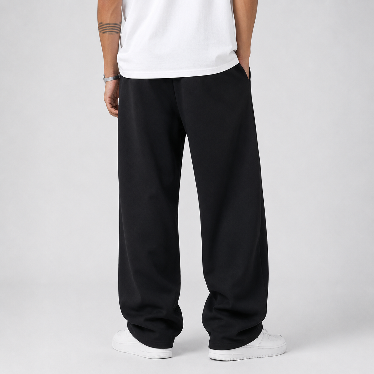 Men's Baggy Wide Leg Drawstring Pants
