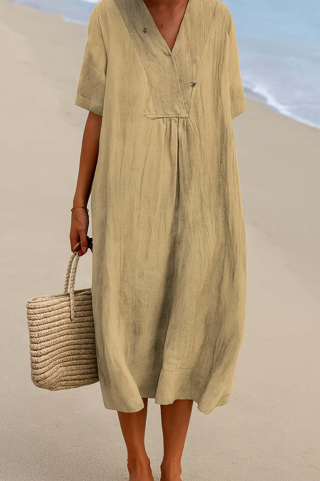 Women's Relaxed Midi Dress