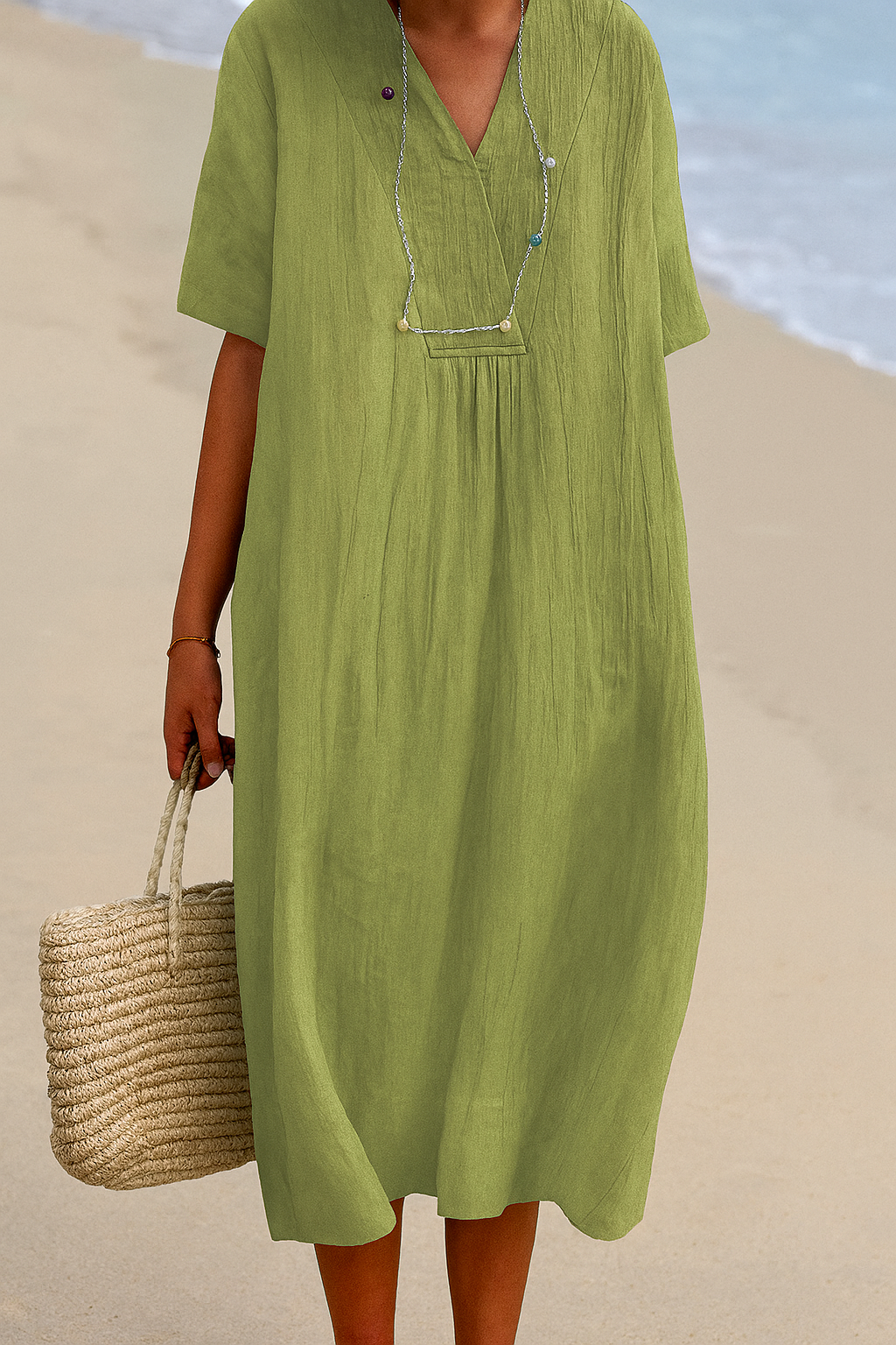 Women's Relaxed Midi Dress