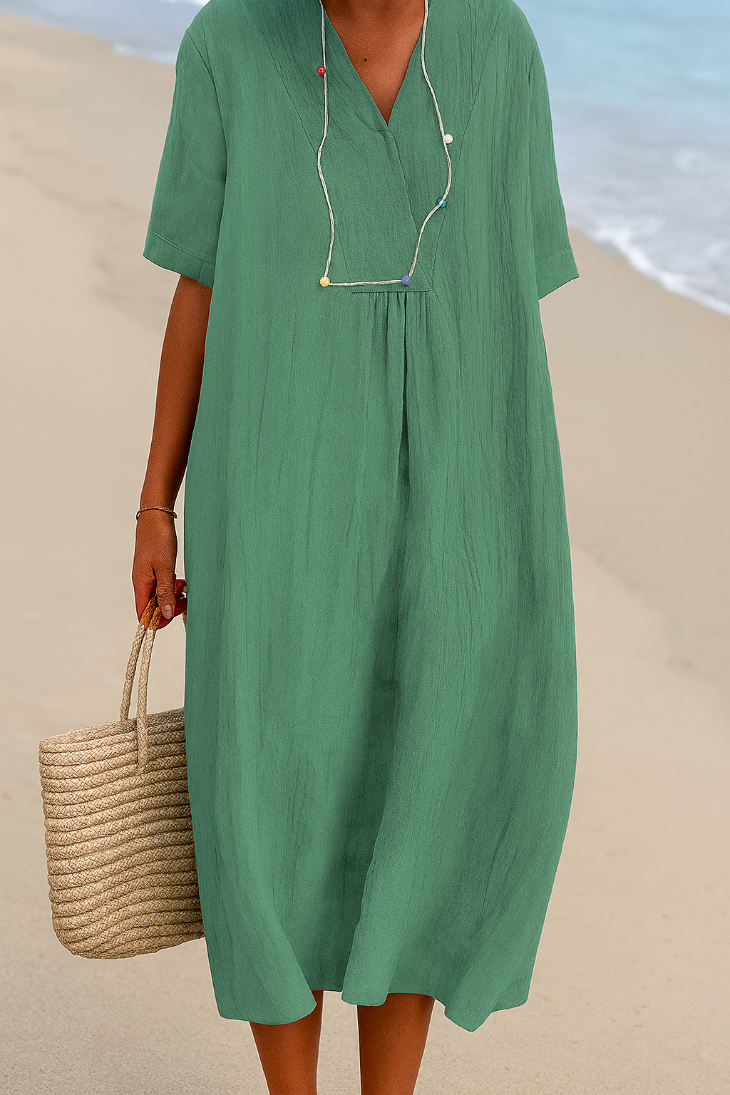 Women's Relaxed Midi Dress