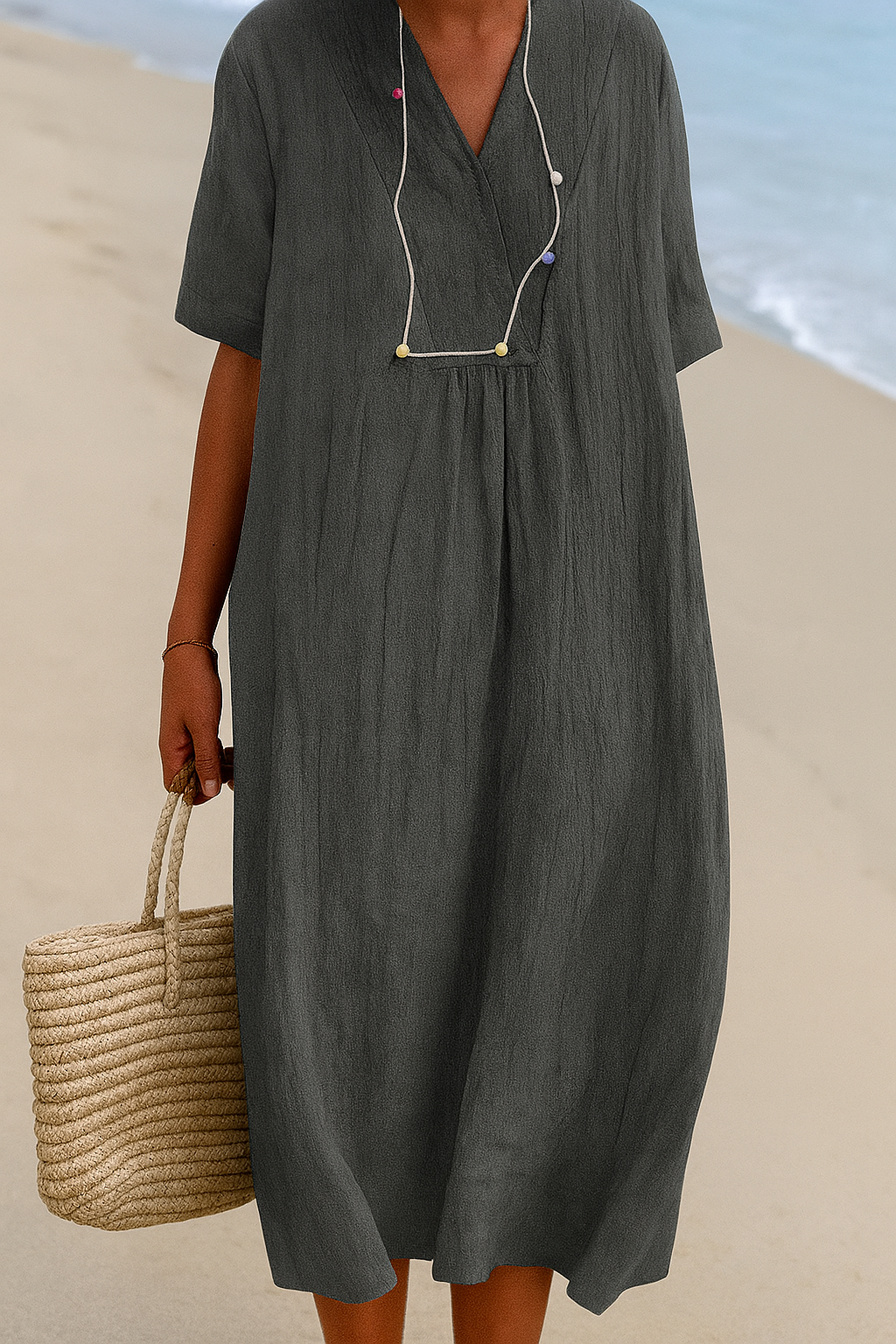 Women's Relaxed Midi Dress