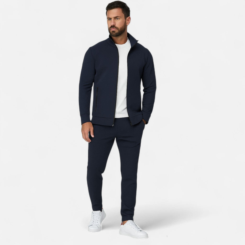 Men's Zip Jacket Tracksuit Set
