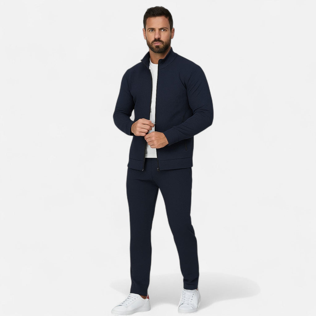 Men's Zip Jacket Tracksuit Set