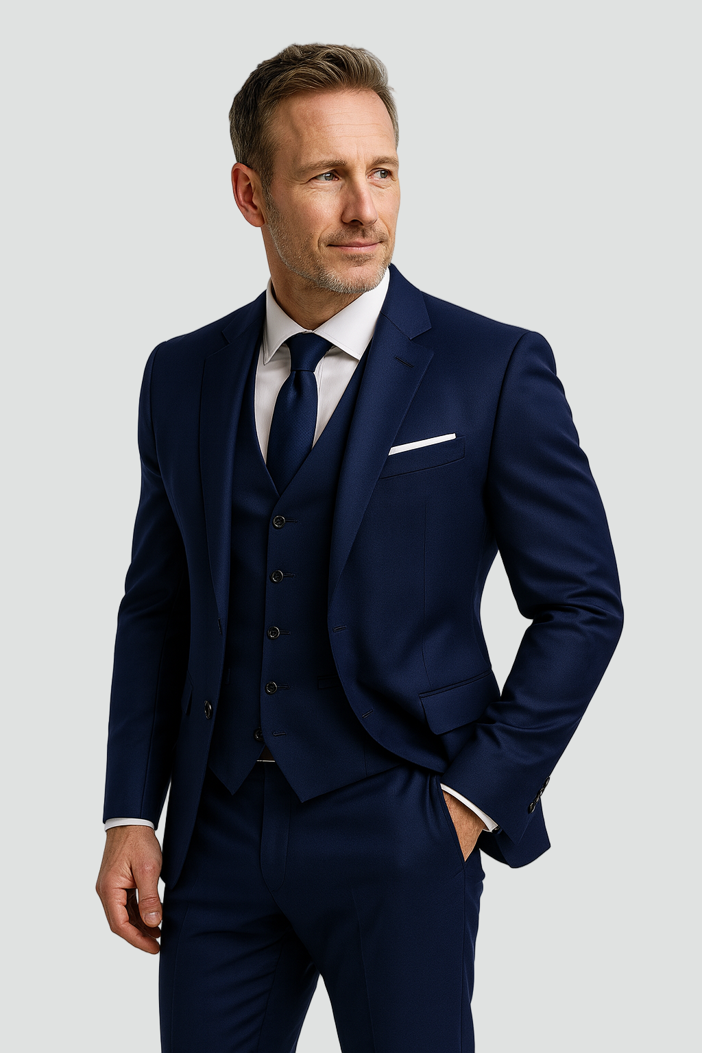 Men’s Three Piece Tailored Suit