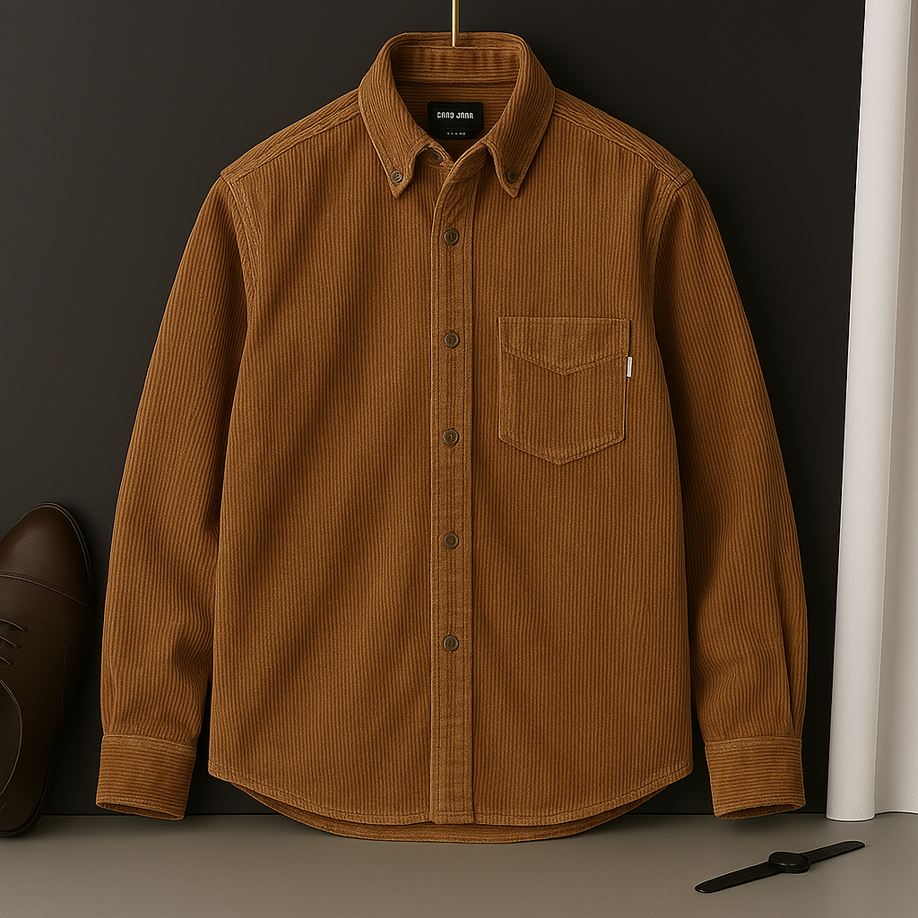 Men's Casual Corduroy Shirt