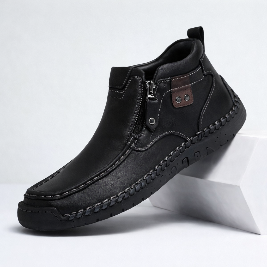Men's Side Zip Ankle Boots