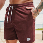 Men's Corduroy Drawstring Shorts