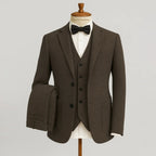 Men's Three-Piece Blazer Vest Trouser Suit
