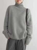 Women's Turtleneck Knit Sweater