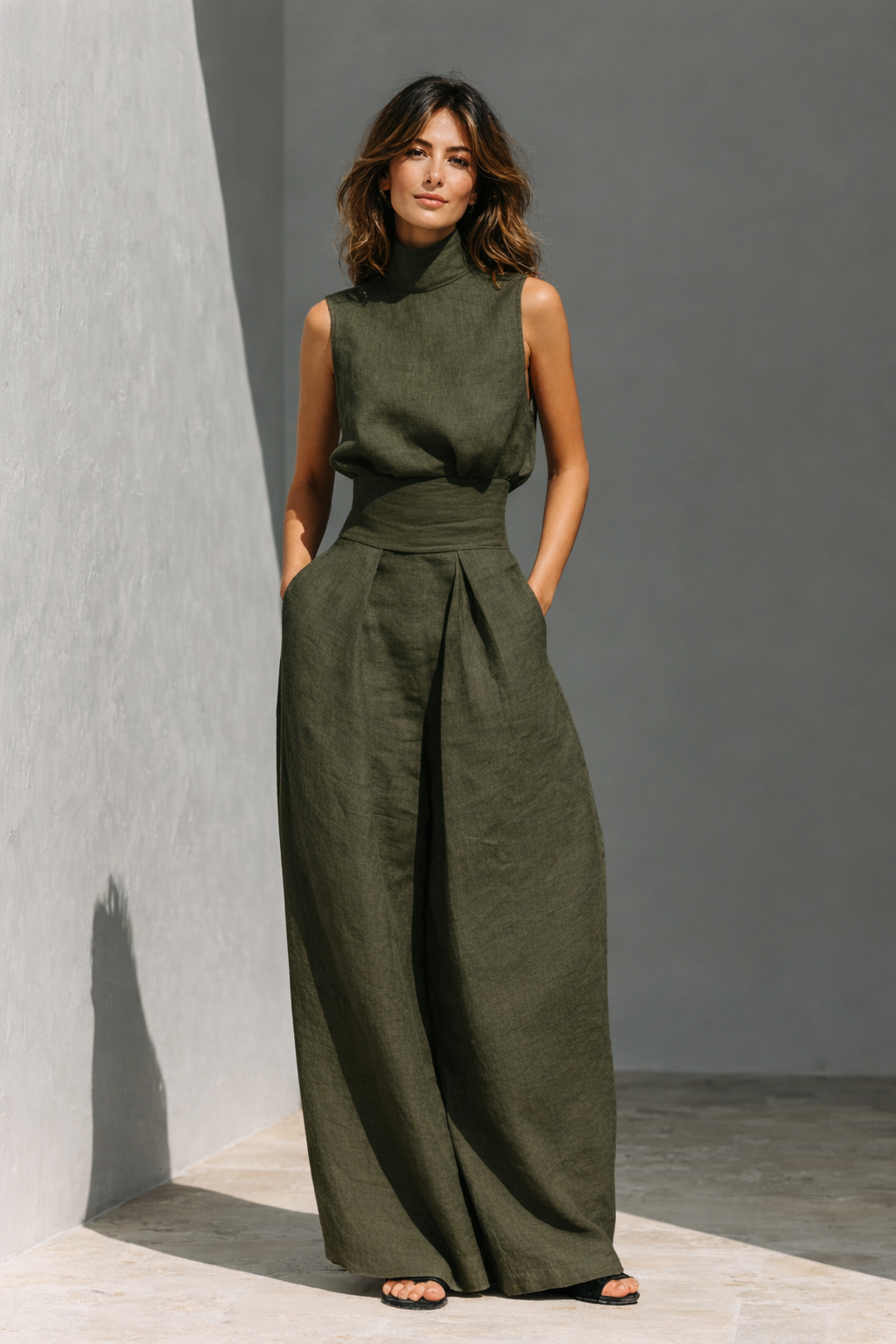 Women's Wide Leg Jumpsuit
