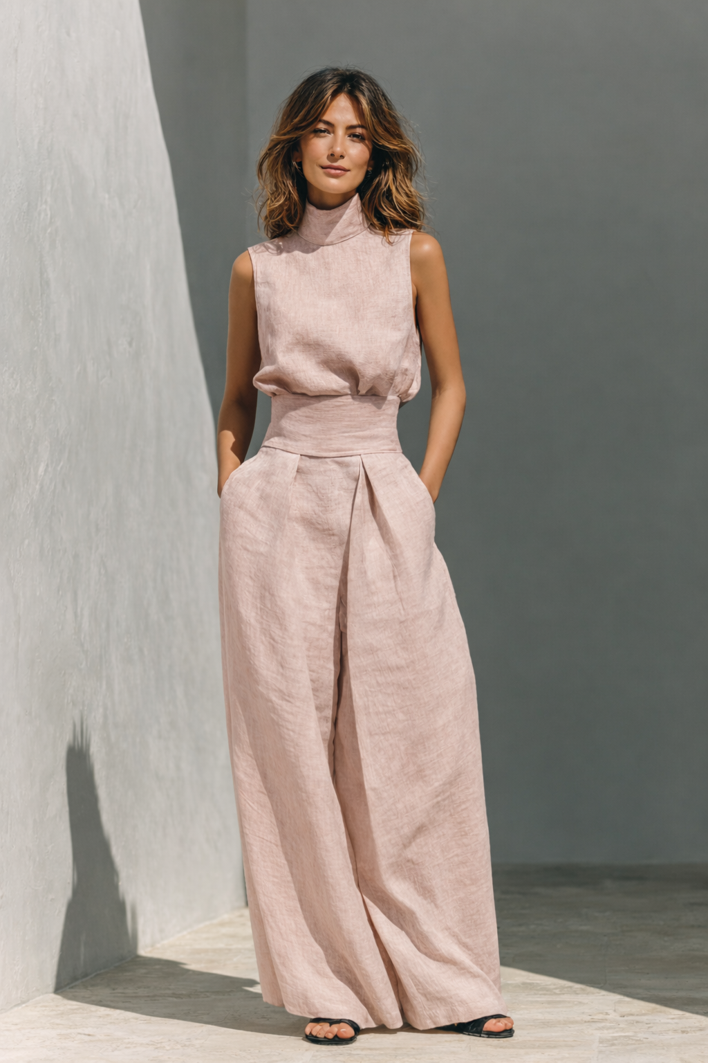 Women's Wide Leg Jumpsuit