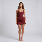 Women's Ruched Mini Dress