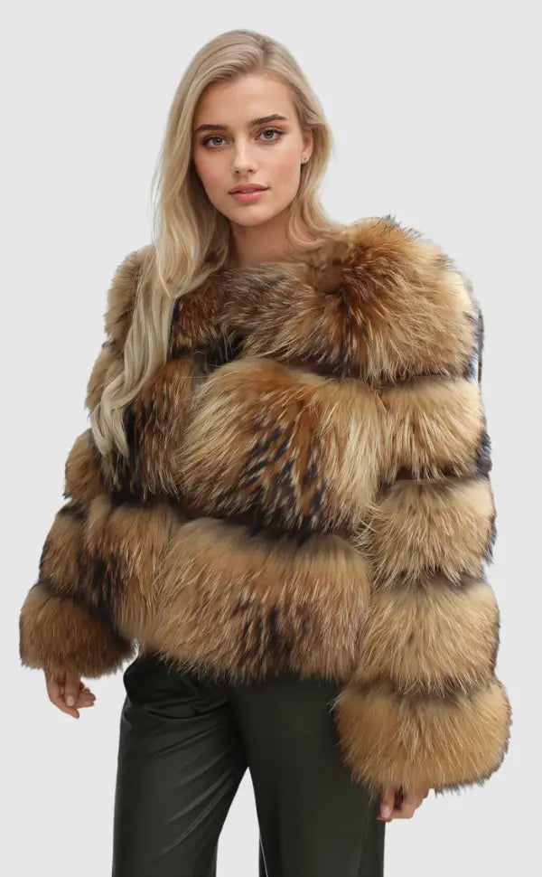 Women's Plush Short Winter Jacket