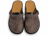 Men's Closed Toe Slip-On Sandals with Buckle