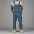 Men’s Relaxed Denim Bib Overalls