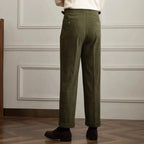 Men's Pleated Cuffed Dress Pants