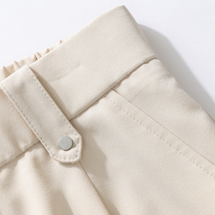 Men’s Pleated Wide Leg Dress Pants