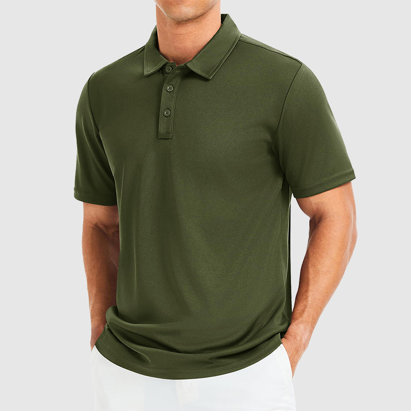 Men’s Classic Short-Sleeve Polo Shirt