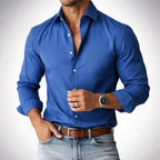 Men’s Slim Fit Button-Up Shirt
