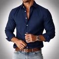 Men’s Slim Fit Button-Up Shirt