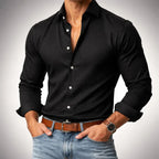 Men’s Slim Fit Button-Up Shirt