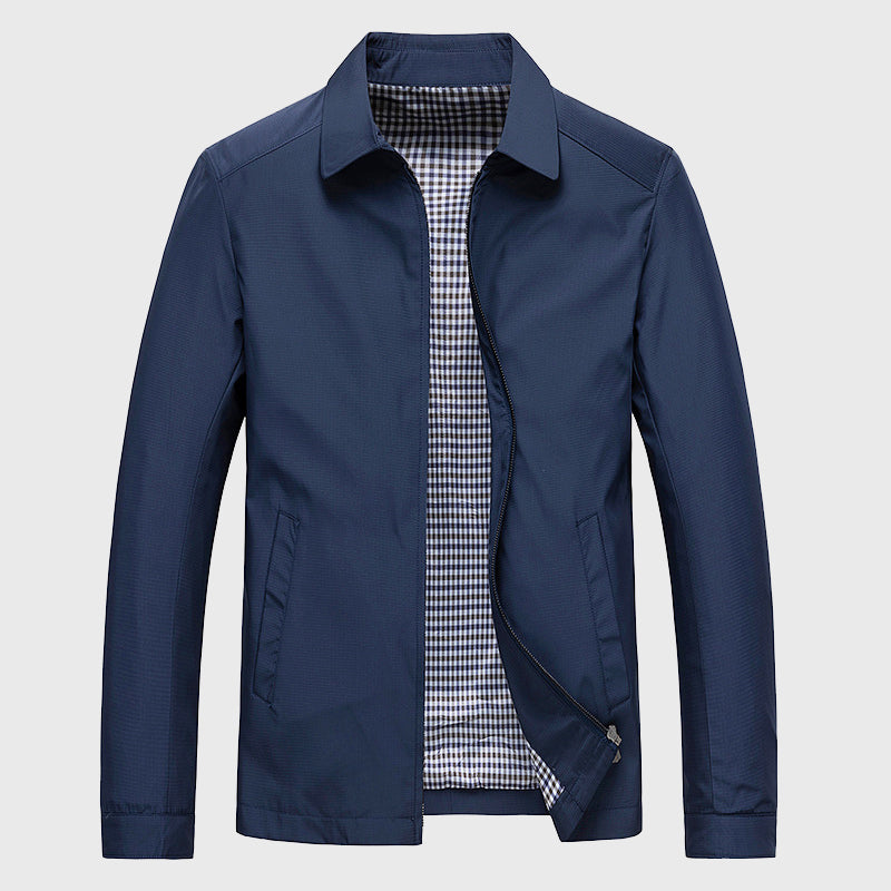Men’s Lightweight Casual Zip-Up Jacket