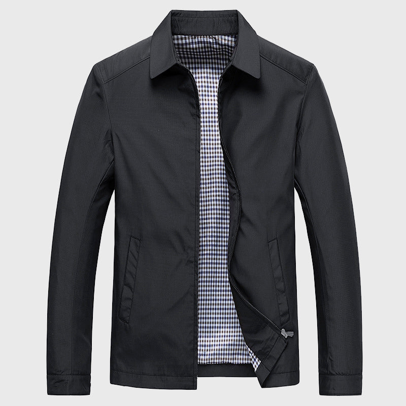 Men’s Lightweight Casual Zip-Up Jacket