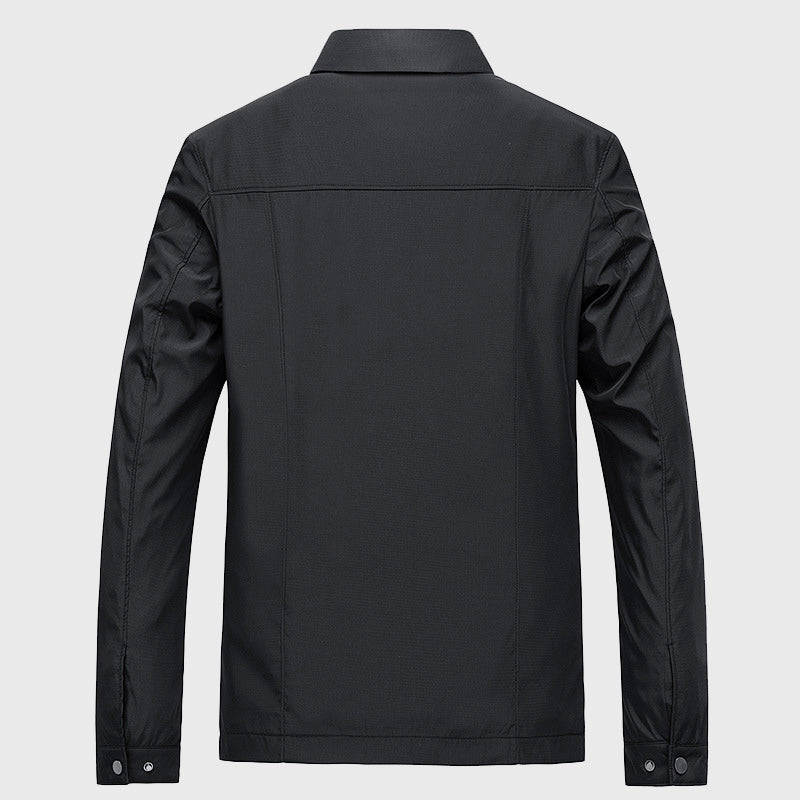 Men’s Lightweight Casual Zip-Up Jacket