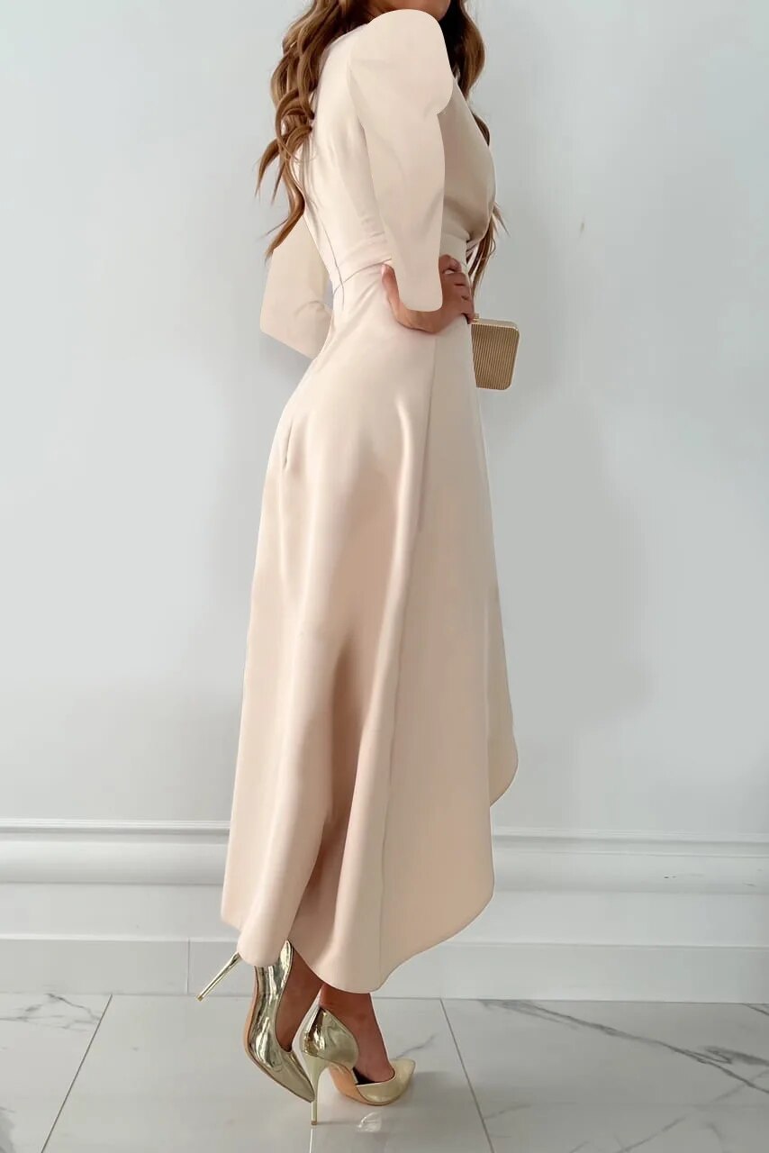 Women's Wrap Midi Dress