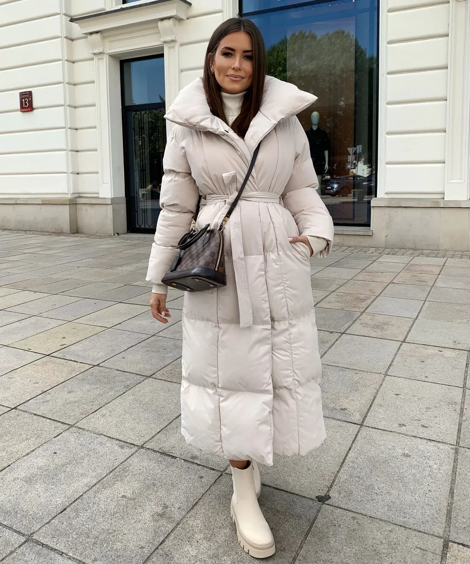 Women's Oversized Long Puffer Coat