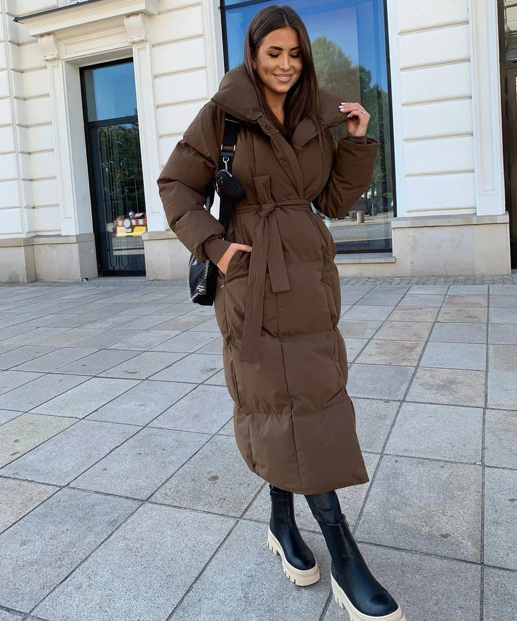 Women's Oversized Long Puffer Coat