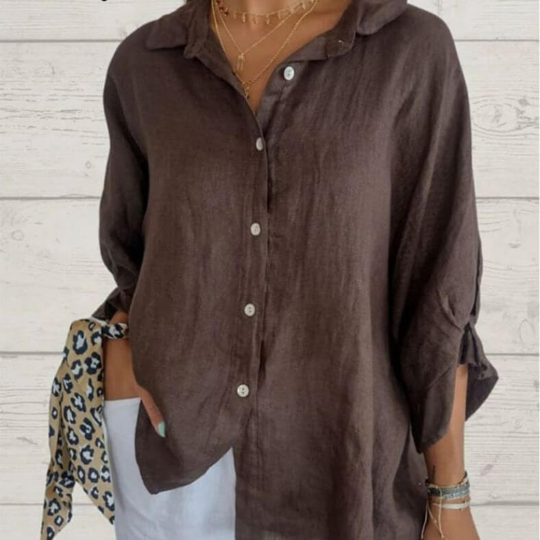 Women's Lightweight Linen Shirt