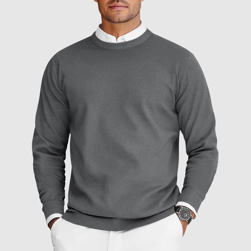 Men’s Crew Neck Long Sleeve Sweater