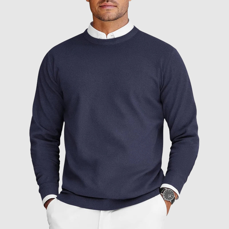 Men’s Crew Neck Long Sleeve Sweater
