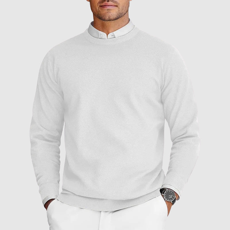 Men’s Crew Neck Long Sleeve Sweater