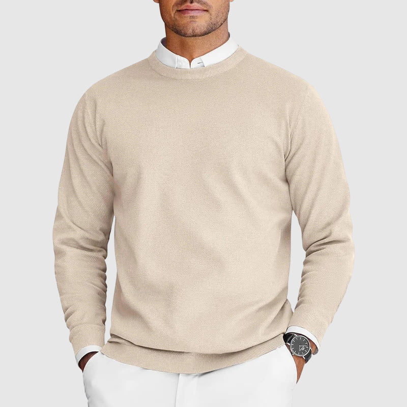 Men’s Crew Neck Long Sleeve Sweater