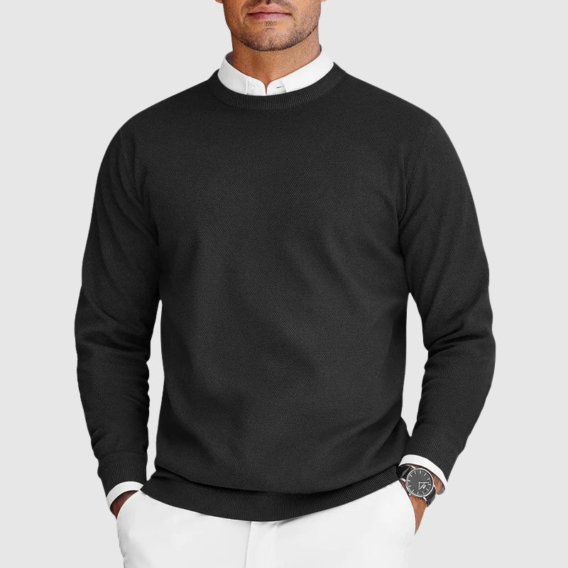 Men’s Crew Neck Long Sleeve Sweater