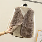 Women’s Textured Button-Front Vest