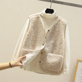Women’s Textured Button-Front Vest