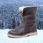 Women's Pull-On Ankle Boots with Side Ties