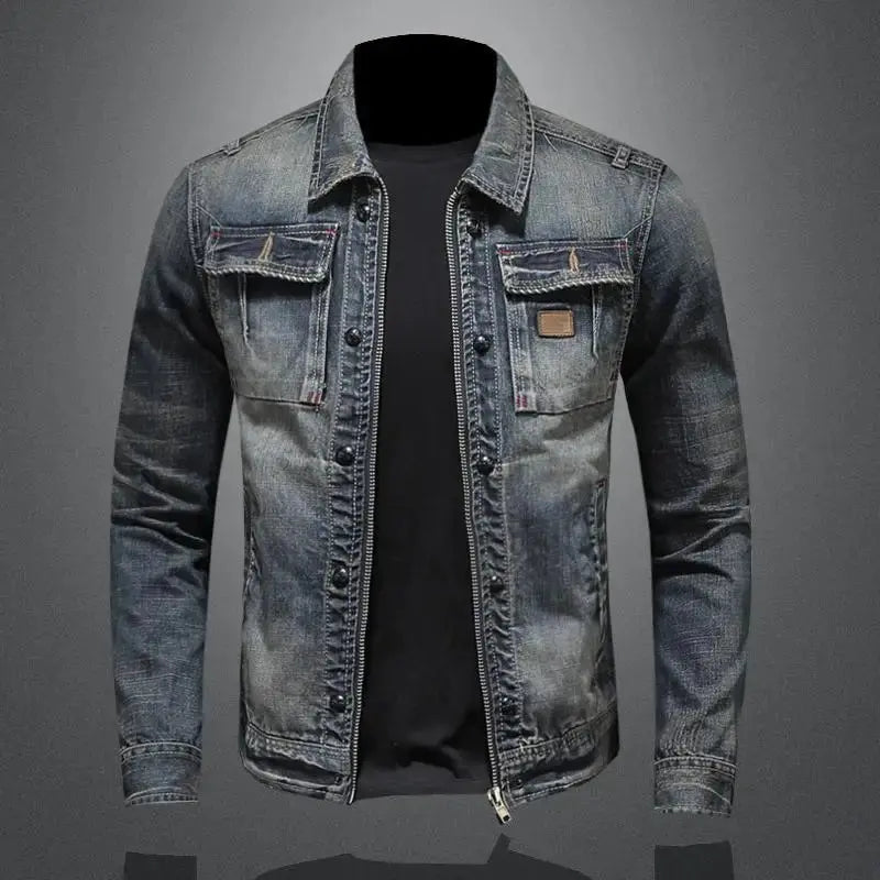 Men's Slim Fit Denim Jacket