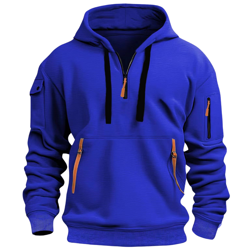 Men's Utility Half-Zip Pullover Hoodie