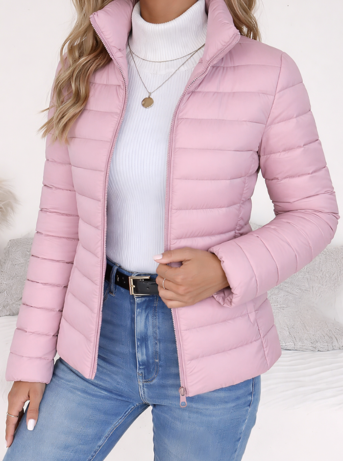 Women’s Short Quilted Puffer Jacket